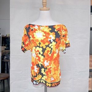 EMILIO PUCCI Bateau Neckline Top